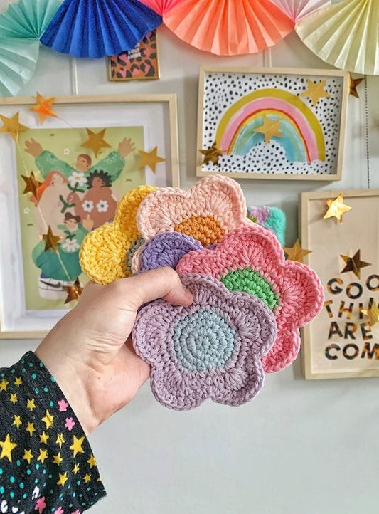 Daisy coasters